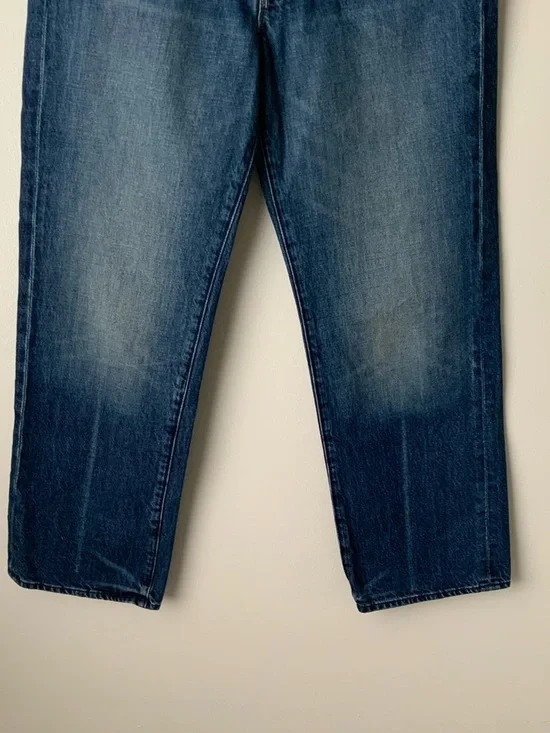 MOTHER SUPERIOR Jeans Rambler Ankle Well Stacked Blue Size 26 - Picture 8 of 15